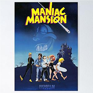 MANIAC MANSION Poster