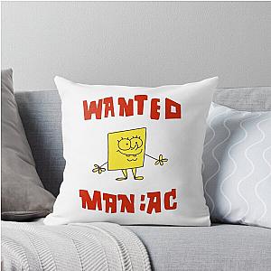 SpongeBob SquarePants Wanted Maniac Throw Pillow