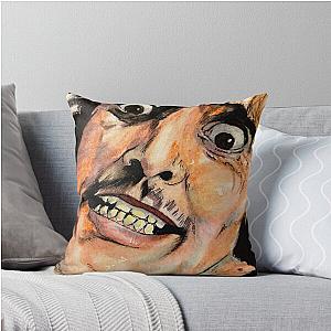 Maniac Portrait Throw Pillow