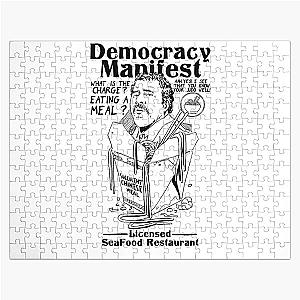 Democracy Manifest Eating a Succulent Chinese Jigsaw Puzzle