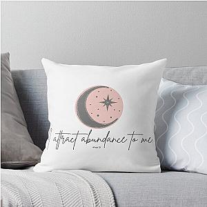 Manifest It! Abundance Throw Pillow