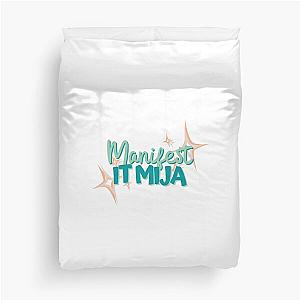 Manifest Latinx Mija Sticker Duvet Cover
