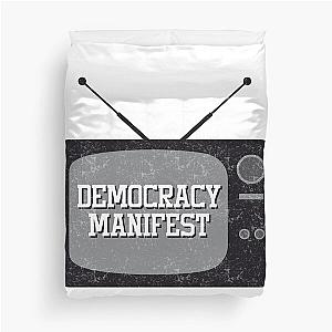 Democracy Manifest TV Screen Name Duvet Cover
