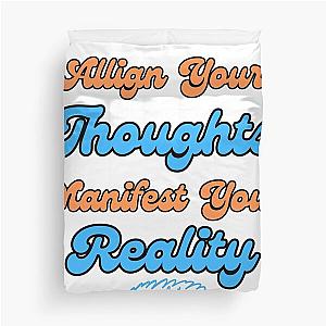 Manifest Your Wants Duvet Cover