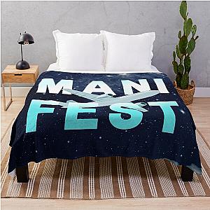 Manifest Flight 828 Throw Blanket