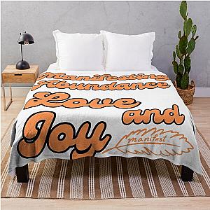 Manifest Your Life Throw Blanket