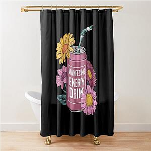 Manifesting Energy Drink Shower Curtain