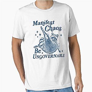 Anarchist Raccoon Meme Essential T-Shirt