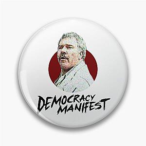 Democracy Classic T-shirt Pin