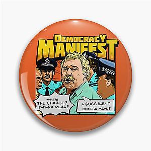 Democracy Manifest Pin