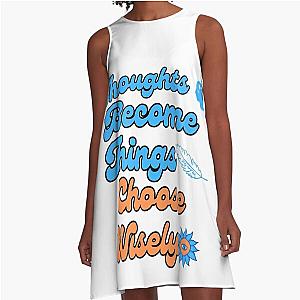 Manifest What You Want A Line Dress