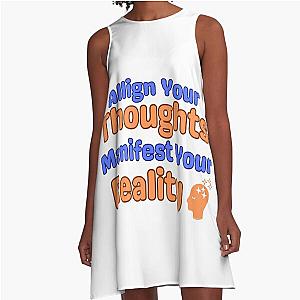Manifest Your A Line Dress
