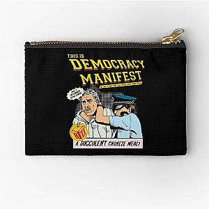 Democracy Manifest Zipper Pouch