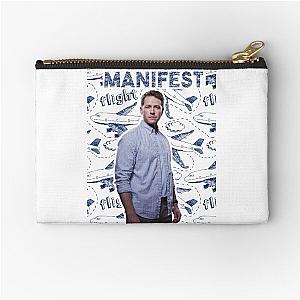 Manifest Poster With Flights And Planes Zipper Pouch