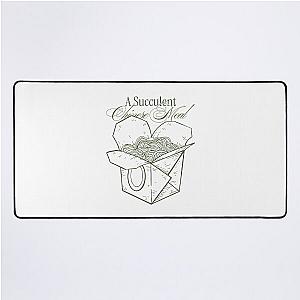 A Succulent Chinese Meal, Democracy Manifest T-shirt Funny T-shirt Desk Mat