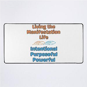 Manifest What You Want Desk Mat