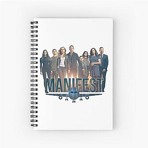 Manifest Characters Logo Design Spiral Notebook