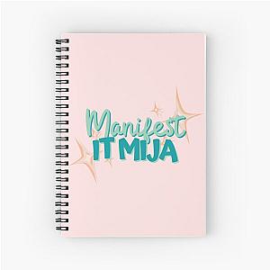 Manifest It Mija Latinx Sticker Notebook