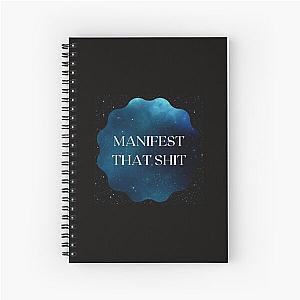 Manifest  Galaxy Spiral Notebook
