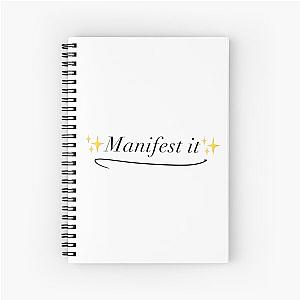 Manifestation Design Spiral Notebook