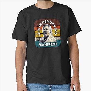 Democracy Manifest Vintage Sunset Classic T-Shirt