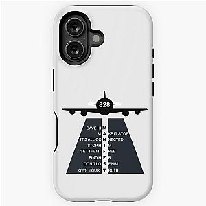 Flight 828 Manifest iPhone Tough Case