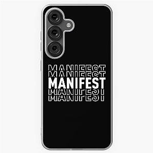 Manifest Black Samsung Galaxy Case