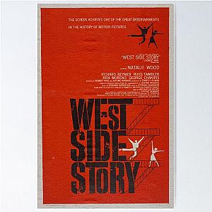 West Side Story musical vintage poster