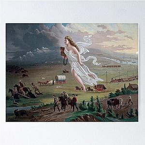 American Progress (Manifest Destiny) Gast Poster
