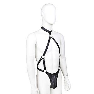 Leather Harness Mankini