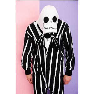 Premium Nightmare Before Christmas Jack Skellington Mens Onesie | Onesie LLC OF0112