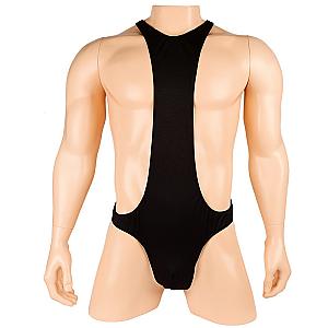 Male Sexy Stretchy Swimsuit Bodysuit Mankini Erotic