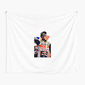 Marc Márquez Elbow Down Legend Marc Márquez Tapestries