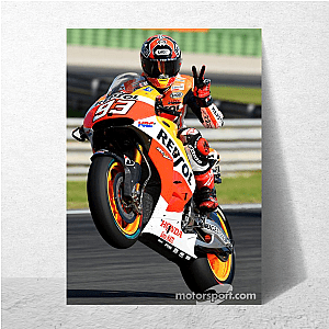 Marc Márquez Always Pushing, Always Daring Marc Márquez Posters