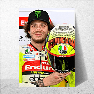 Marco Bezzecchi Unforgettable Victories Marco Bezzecchi Posters