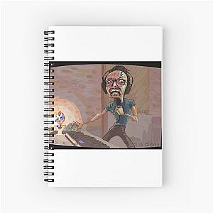 marc rebillet - Fan Art - Hand-Drawn Present Spiral Notebook