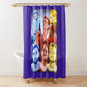 Colorfull moods of Marc Rebillet  Shower Curtain