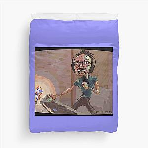 Marc rebillet  Fan Art  Hand Drawn Present   Duvet Cover