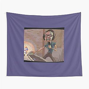 Marc rebillet  Fan Art  Hand Drawn Present   Tapestry