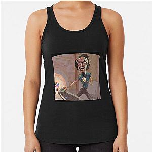 Marc rebillet  Fan Art  Hand Drawn Present   Racerback Tank Top