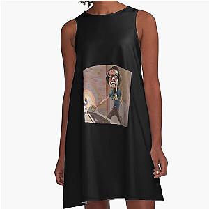 Marc rebillet  Fan Art  Hand Drawn Present   A-Line Dress