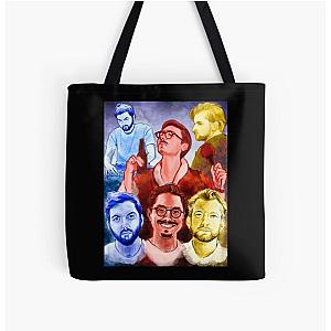 Colorfull moods of Marc Rebillet  All Over Print Tote Bag