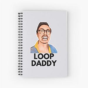 Loop daddy marc rebillet merch Spiral Notebook