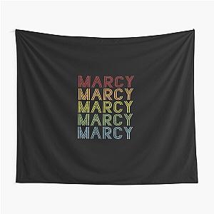 Marcy Name T Shirt - Marcy Vintage Retro Marcy Name Gift Item Tee Tapestry