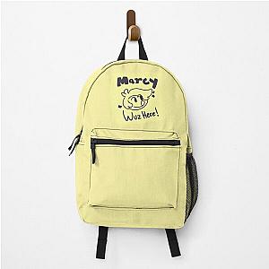 Marcy Wuz Here sticker Backpack