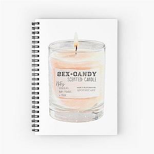 Sex and Candy Candle - 90s Marcy Playground Spiral Notebook