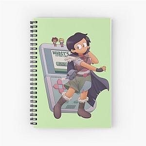 Gamer Girl Marcy Spiral Notebook