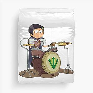 Drummer Marcy  Marcy Wu  Amphibia    Duvet Cover