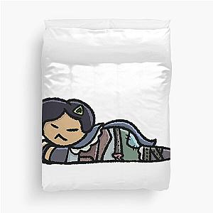 Sleeping Marcy Wu Duvet Cover