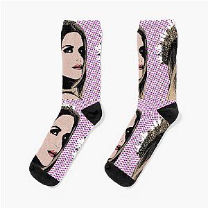 Maren Morris pop art socks